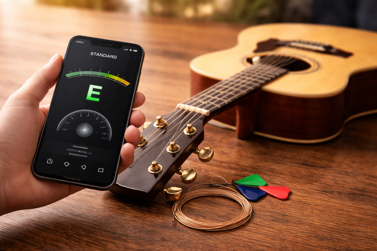 Como Usar Afinador de Violão no Celular Passo a Passo