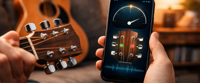 Descubra Como Afinar Seu Violão Usando Apenas o Celular