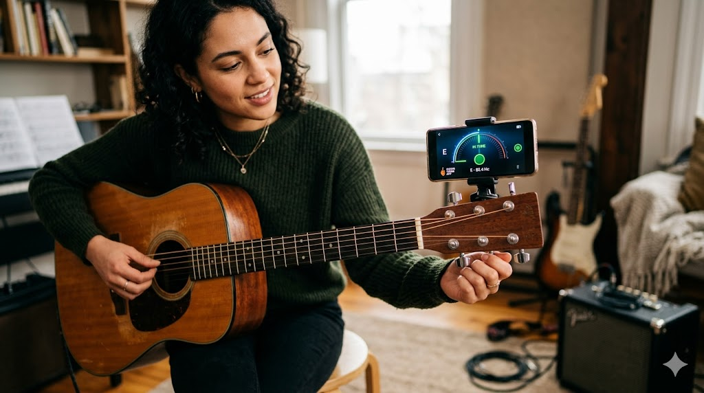 App de afinar violão grátis: descubra o melhor agora
