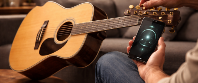 Descubra Como Afinar Seu Violão Pelo Celular em Minutos