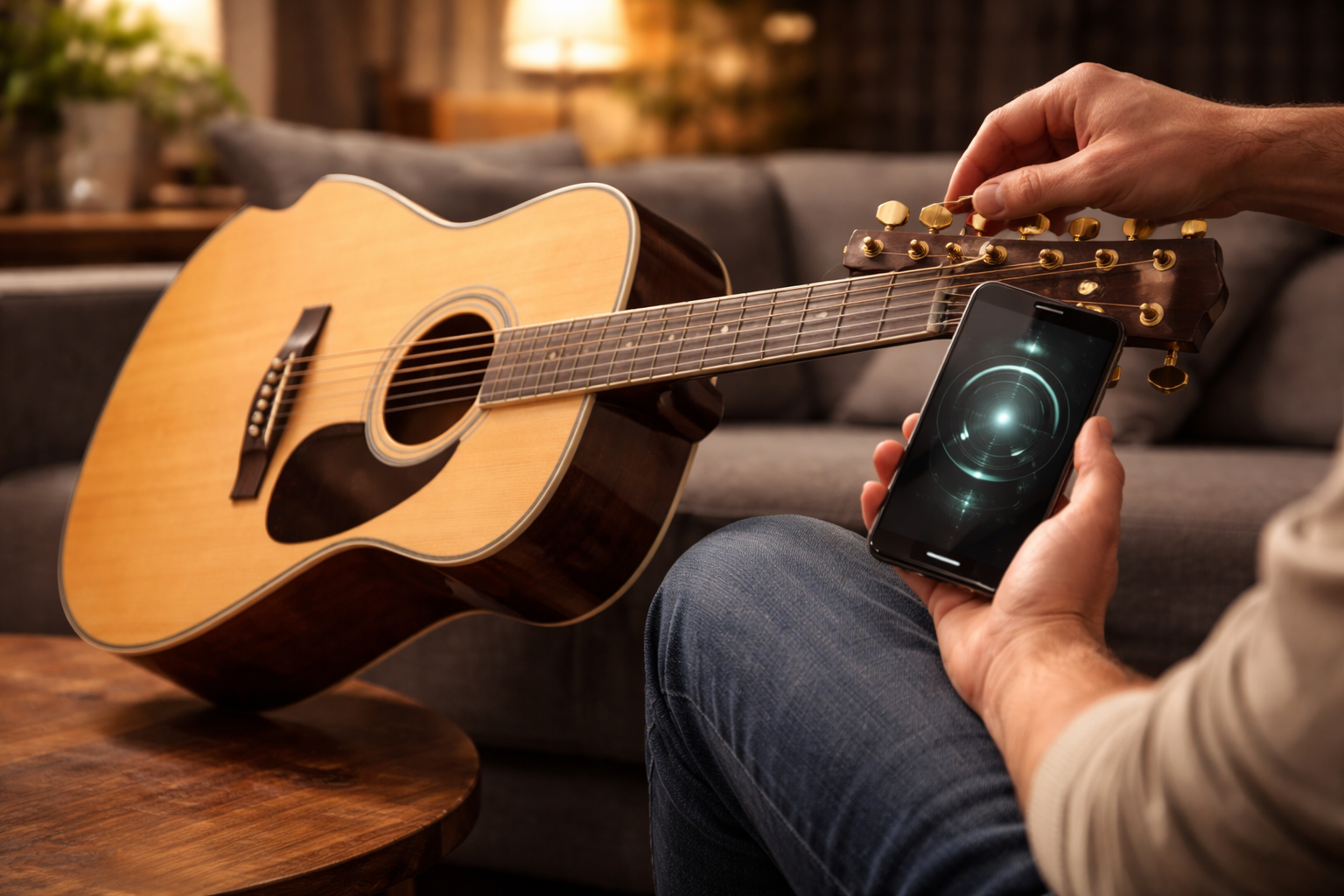 Descubra Como Afinar Seu Violão Pelo Celular em Minutos