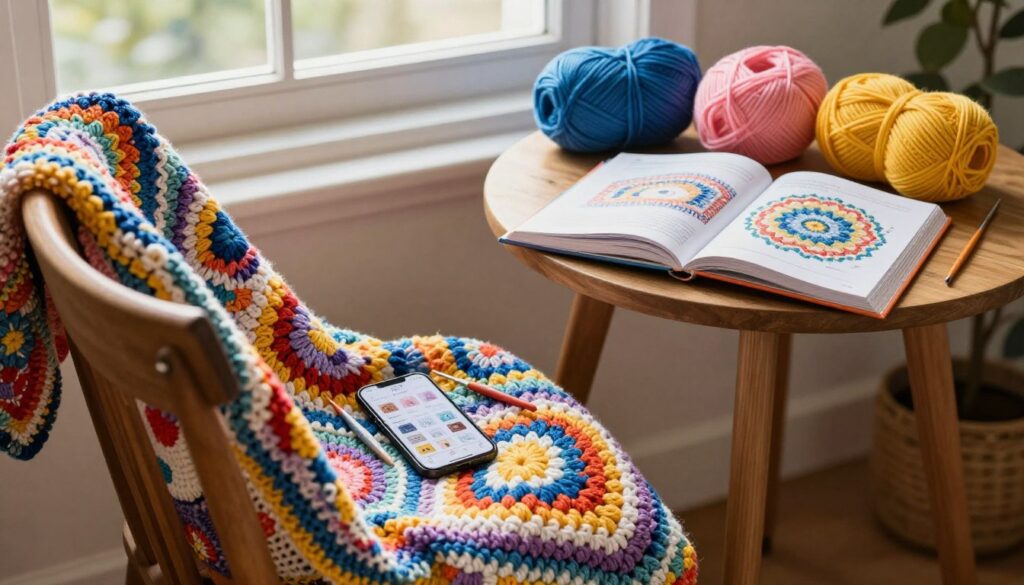 inspiração de crochê