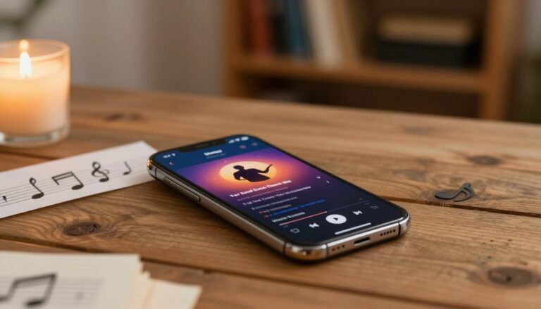 playlist de louvores no celular