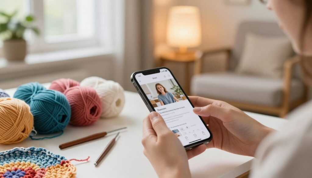 Aprenda Crochê Pelo Celular