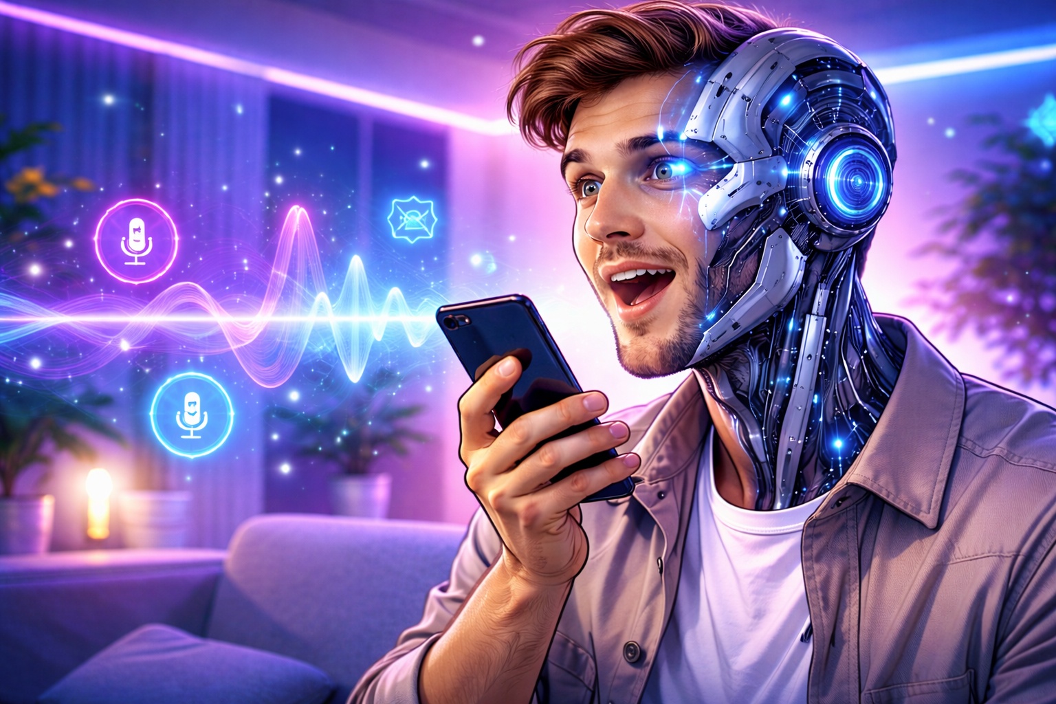 Descubra como mudar a voz no celular em segundos