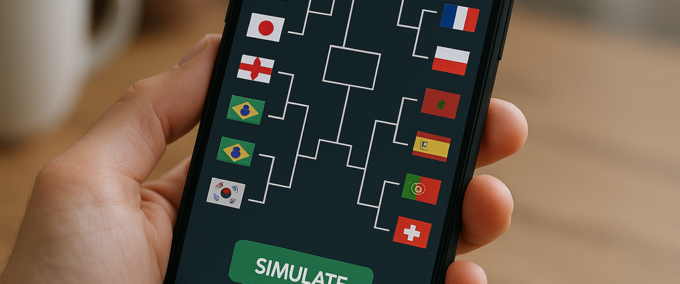 Simule Confrontos da Copa – App Gratuito
