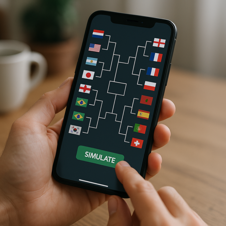 Simule Confrontos da Copa - App Gratuito