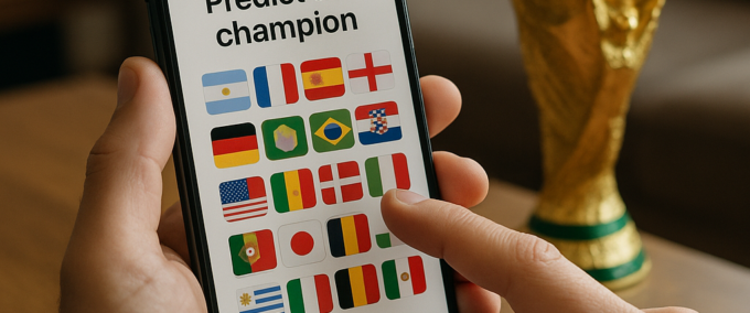 Apps gratuitos para prever campeões da Copa 2026