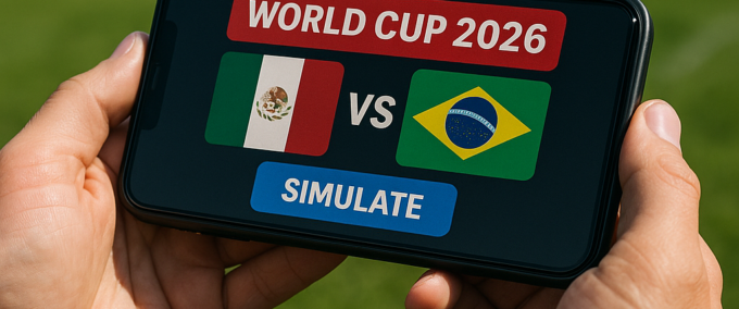 Simuladores grátis da Copa 2026 para celular