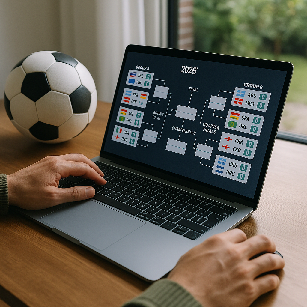 Simular os resultados da copa do mundo 2026 com poucos cliques