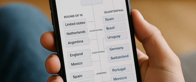App para testar chaveamentos da Copa 2026 grátis
