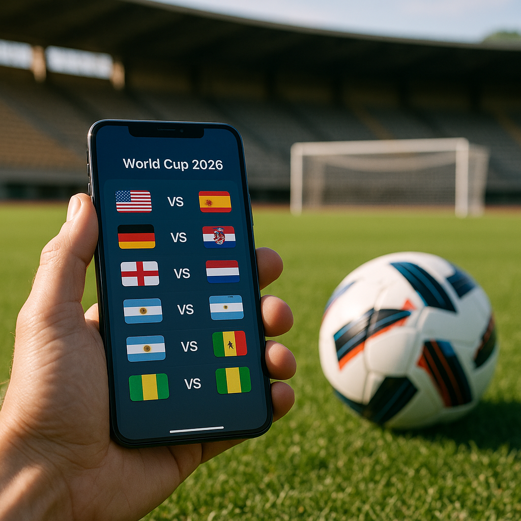 Apps para Simular Confrontos da Copa do Mundo 2026