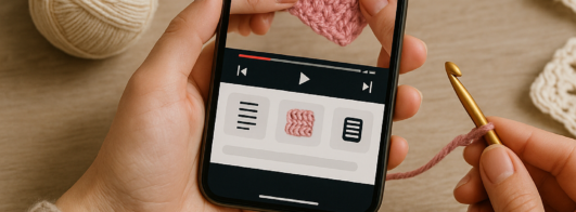 Melhores Apps para Aprender Crochê do Zero