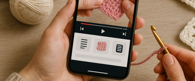 Melhores Apps para Aprender Crochê do Zero