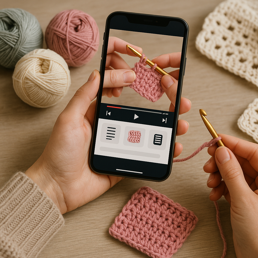 Melhores Apps para Aprender Crochê do Zero