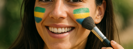 Quer aprender a fazer maquiagem para a coap do mundo?