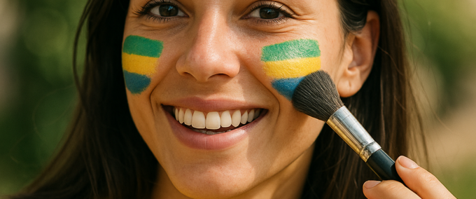 Quer aprender a fazer maquiagem para a coap do mundo?