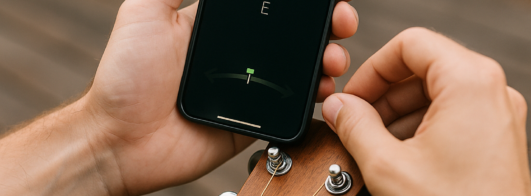 Transforme seu celular em afinador de violão profissional!