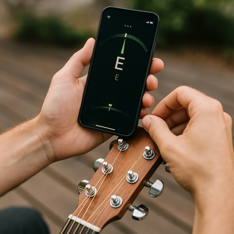 Transforme seu celular em afinador de violão profissional!