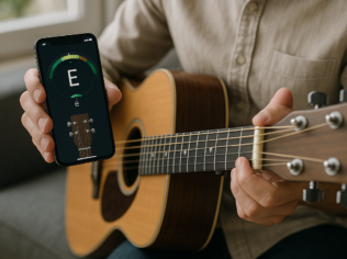 App milagroso: violão afinado como um profissional!