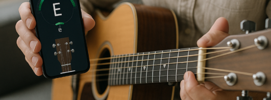 App milagroso: violão afinado como um profissional!