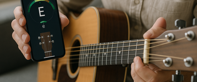 App milagroso: violão afinado como um profissional!
