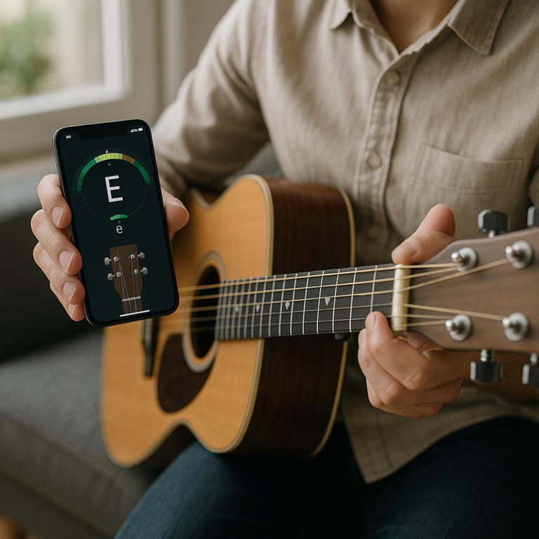 App milagroso: violão afinado como um profissional!