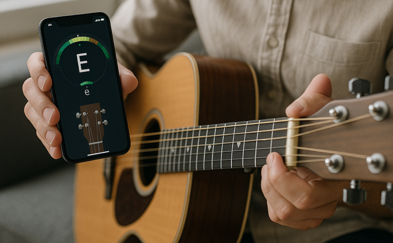 App milagroso: violão afinado como um profissional!