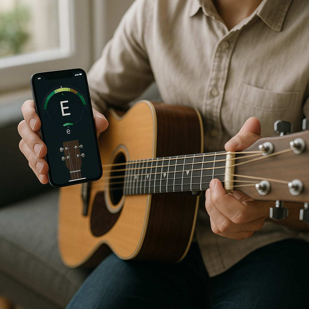 App milagroso: violão afinado como um profissional!