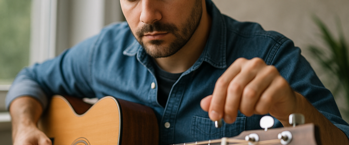 Descubra Como Afinar seu Violão Como Profissional!