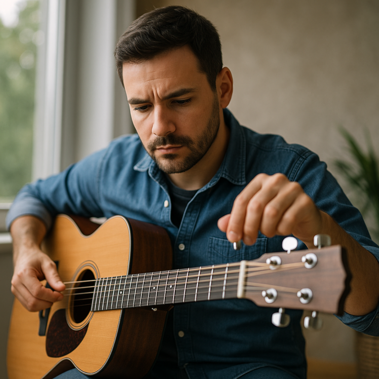 Descubra Como Afinar seu Violão Como Profissional!