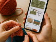 Aprenda fazer crochê no celular com apps grátis