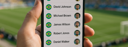 Apps para ver convocados da Copa do Mundo 2026