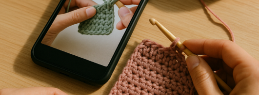 Apps grátis para aprender crochê passo a passo