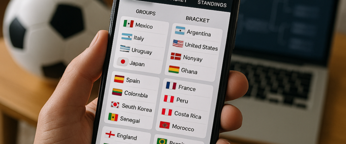 Veja o Melhor App para Simular a Copa do Mundo 2026