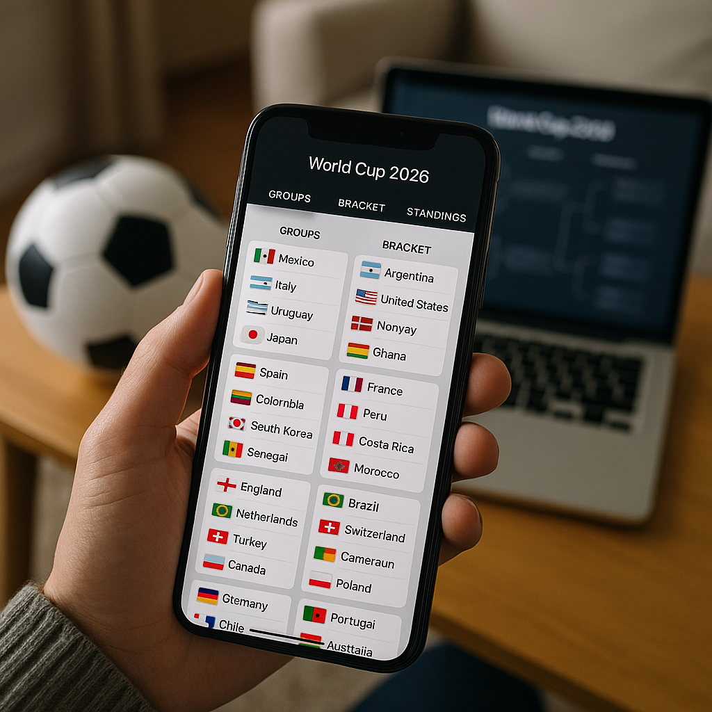 Veja o Melhor App para Simular a Copa do Mundo 2026
