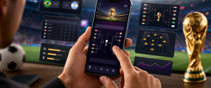 Aplicativo para simular mata-mata da Copa 2026