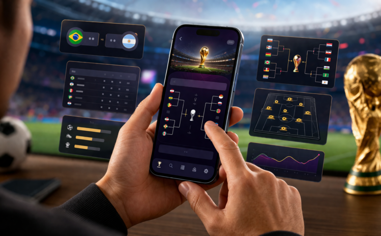 Aplicativo para simular mata-mata da Copa 2026