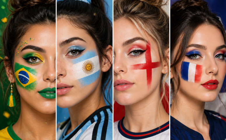 Aplicativos Para Maquiagem da Copa do Mundo 2026
