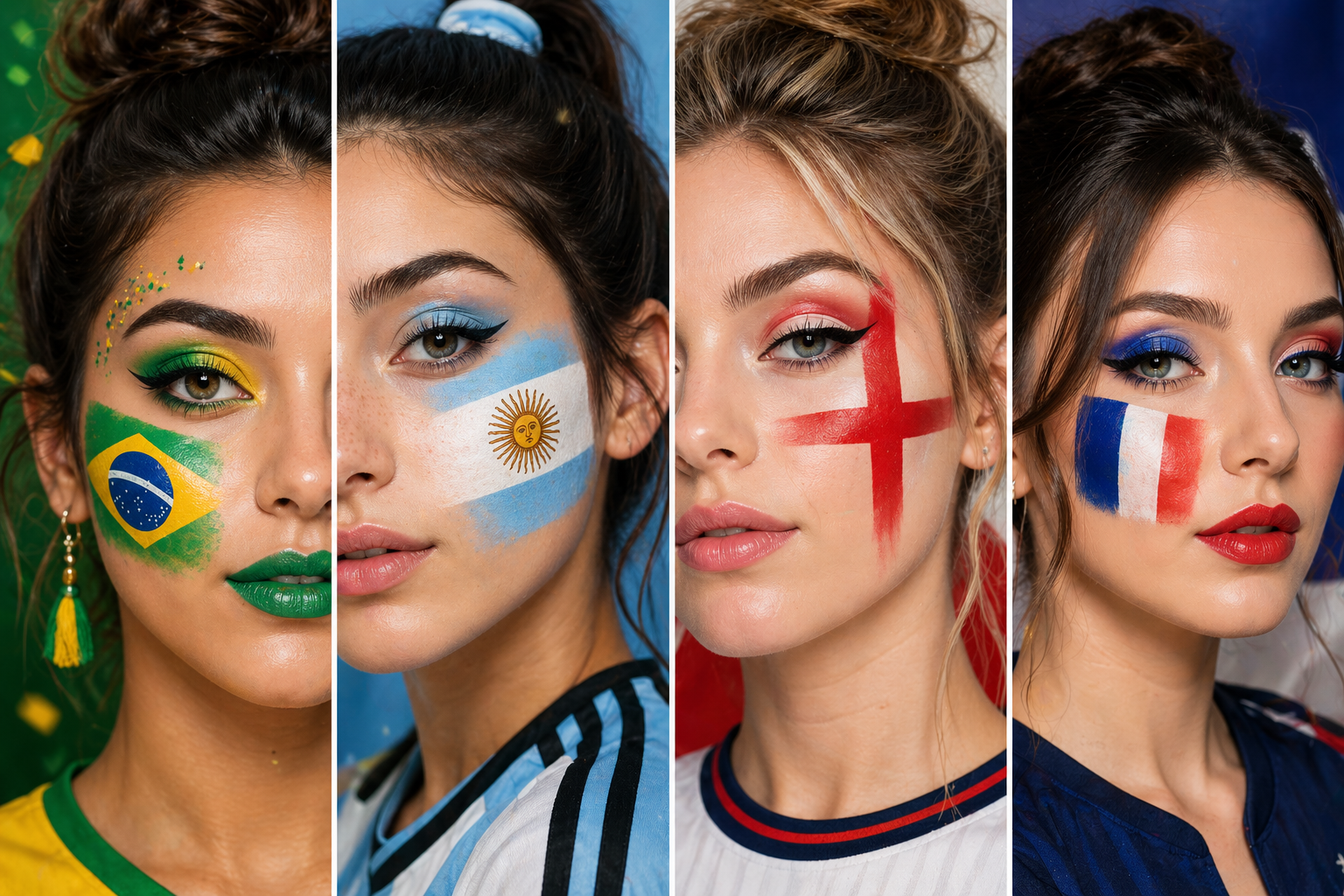 Aplicativos Para Maquiagem da Copa do Mundo 2026
