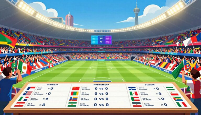 Simular tabela completa dos jogos da copa do mundo 2026