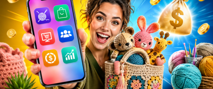Renda Extra com Crochê: Apps Grátis para Começar Hoje