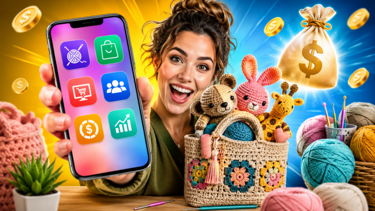Renda Extra com Crochê: Apps Grátis para Começar Hoje