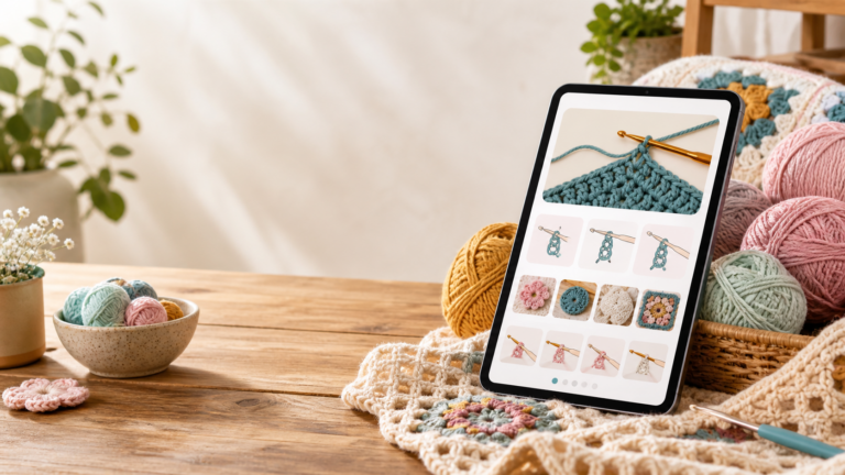 Os Melhores Apps Grátis para Aprender Amigurumi e Crochê do Zero