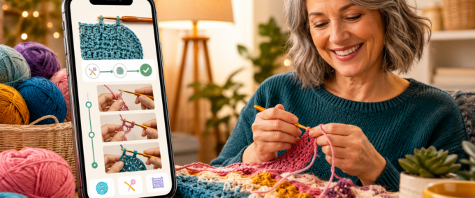 Aprender Crochê Ficou Muito Mais Fácil Com Esse App