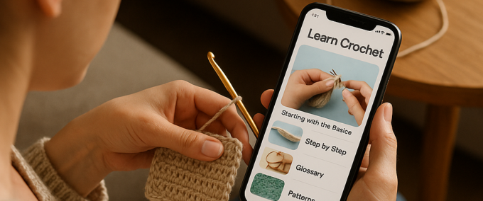 Aprenda Croche do Zero com App Prático