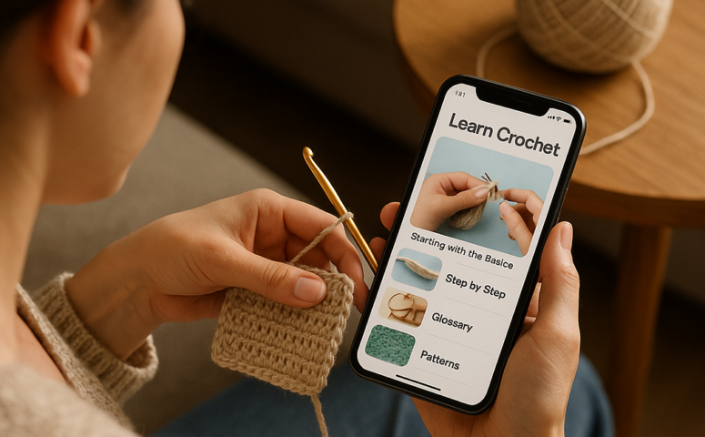 Aprenda Croche do Zero com App Prático