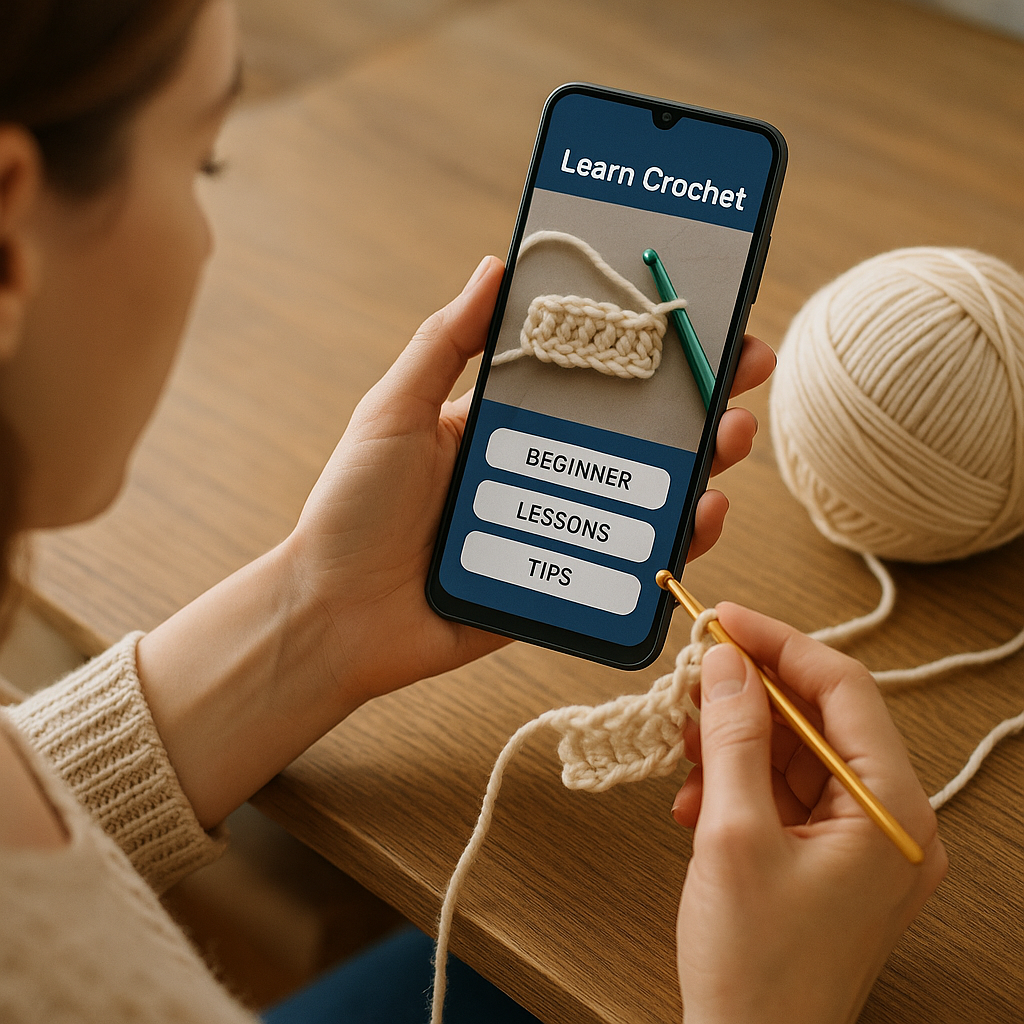 Aprenda Croche do Zero com App Prático