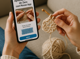 Aprenda Croche do Zero com Nosso App
