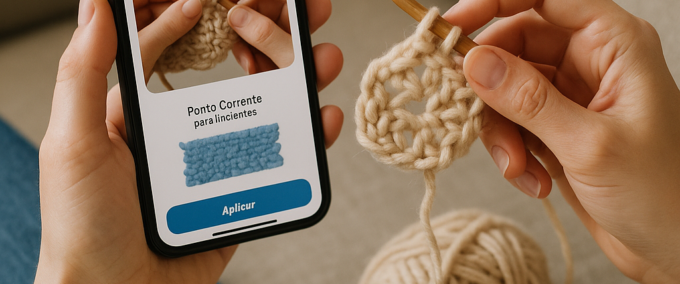 Aprenda Croche do Zero com Nosso App